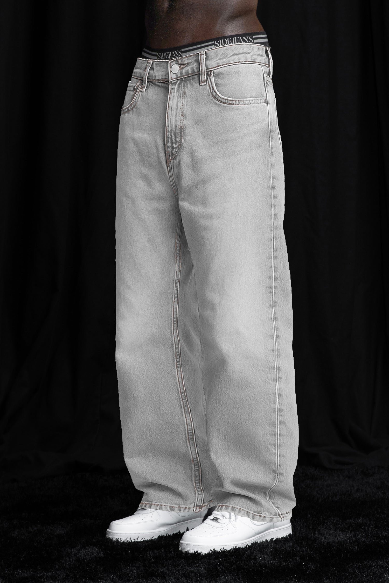 Baggy Fit - washed Denim