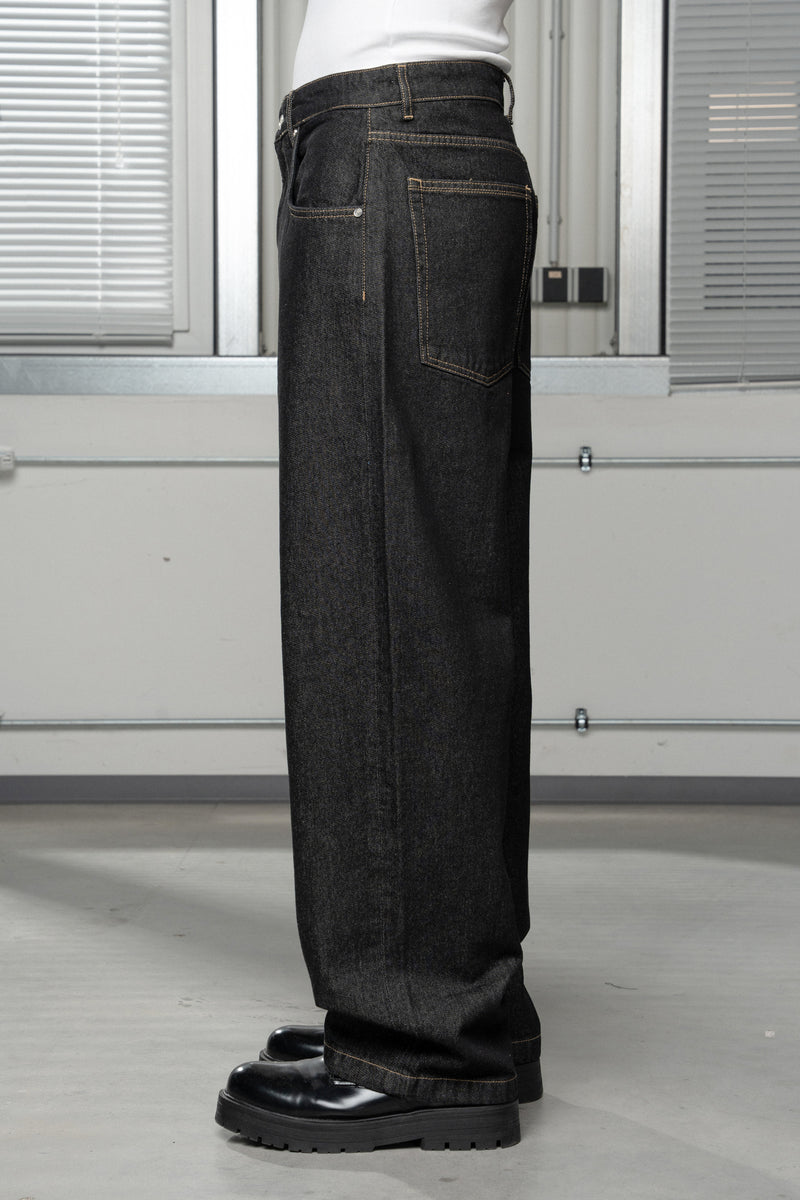 Raw Wide Denim