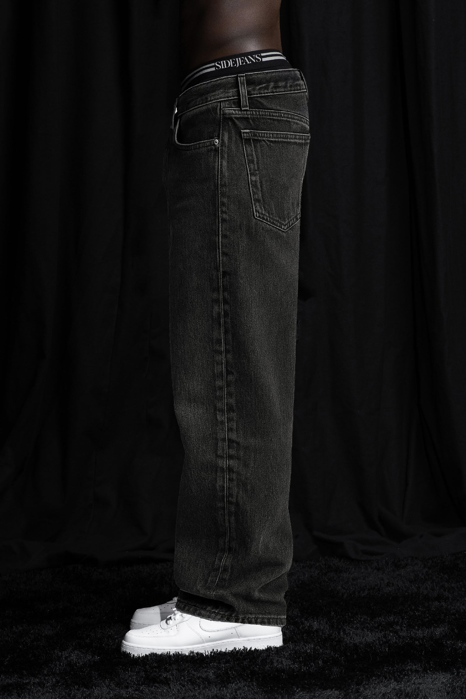 Baggy Fit - Washed Denim