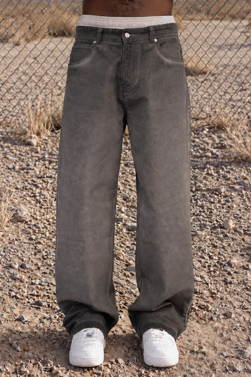Oil Washed Denim