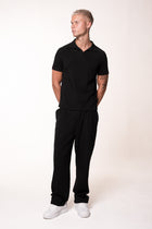 Slim Waffle Polo