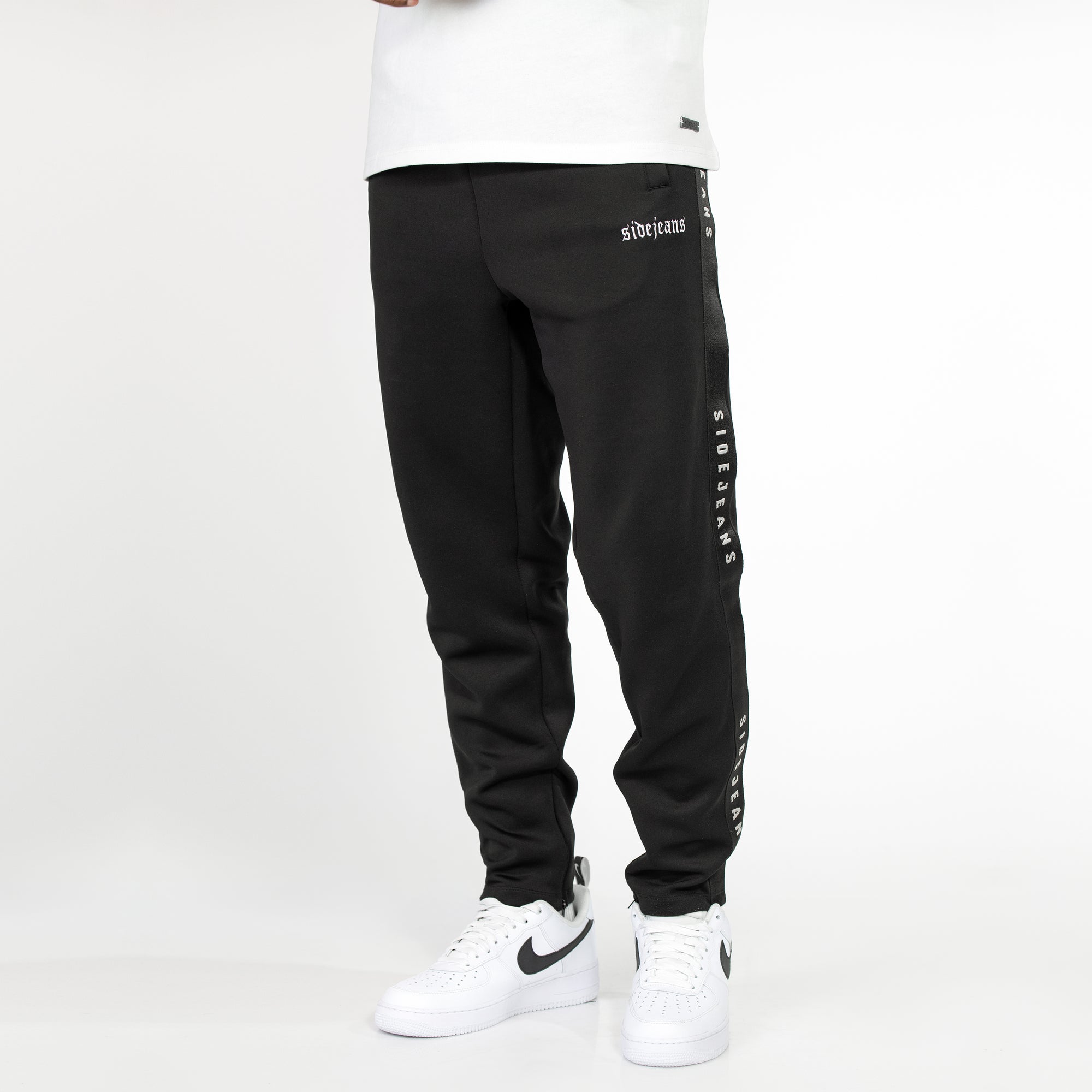 STRAIGHT FIT SIDEJEANS TRACKPANTS